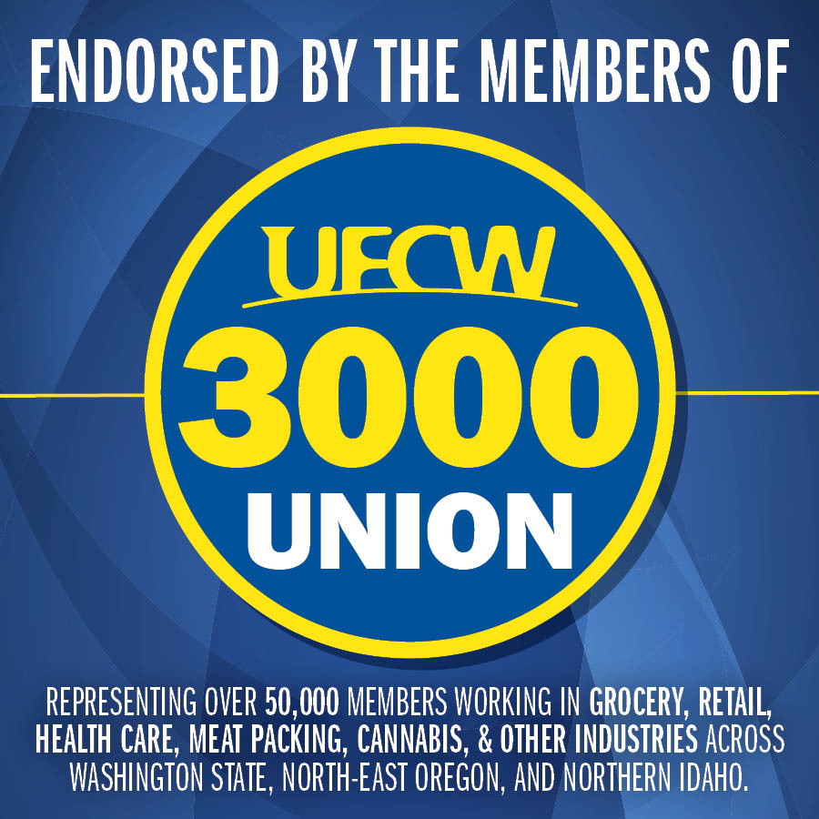 UFCW 3000 endorsed by